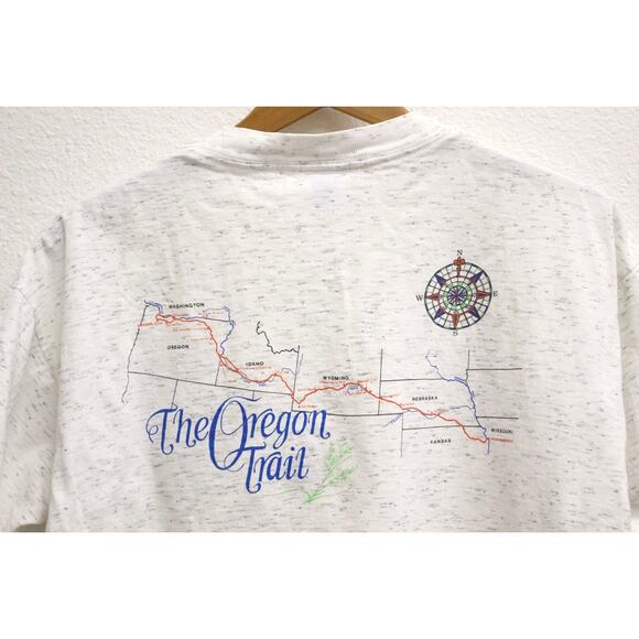 Vintage The Oregon Trail T Shirt Large - Picture 2 of 8